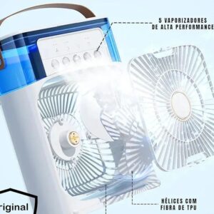 Ventilador Portátil Mini Ar Condicionado Umidificador Climatizador
